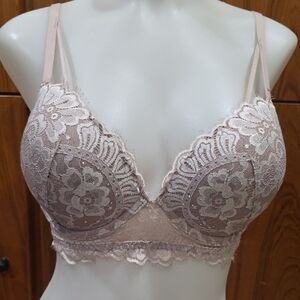 La SENZA Lace Bra in Neutral Tones